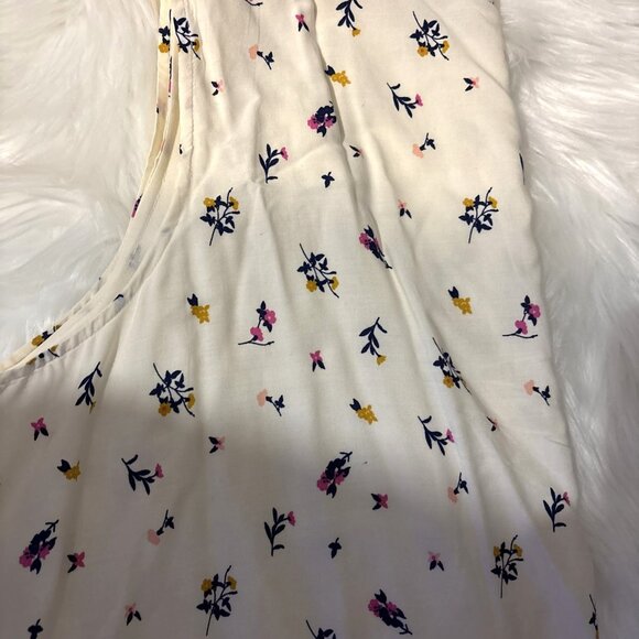 Old Navy Midi Dress Sleeveless Shift Style Plus Sz 2X Floral Cottage Lined - Picture 9 of 10